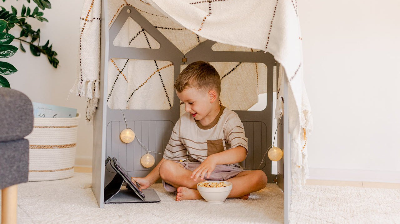 Seasonal Play with Duck Woodworks: How to Use the ZigZag House Year-Round - Duck Woodworks