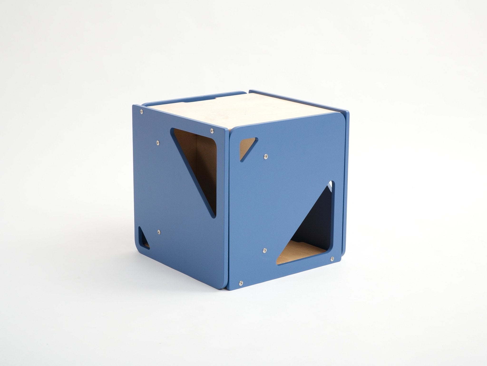 2 - in - 1 Table and Cube Chair - Duck Woodworks