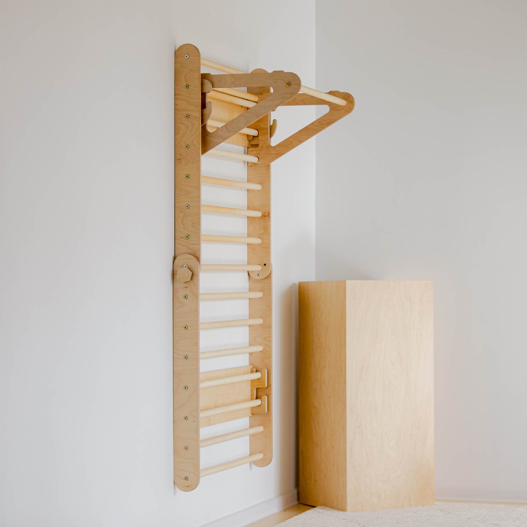 Climbing Triangle - Swedish Ladder set - Duck Woodworks