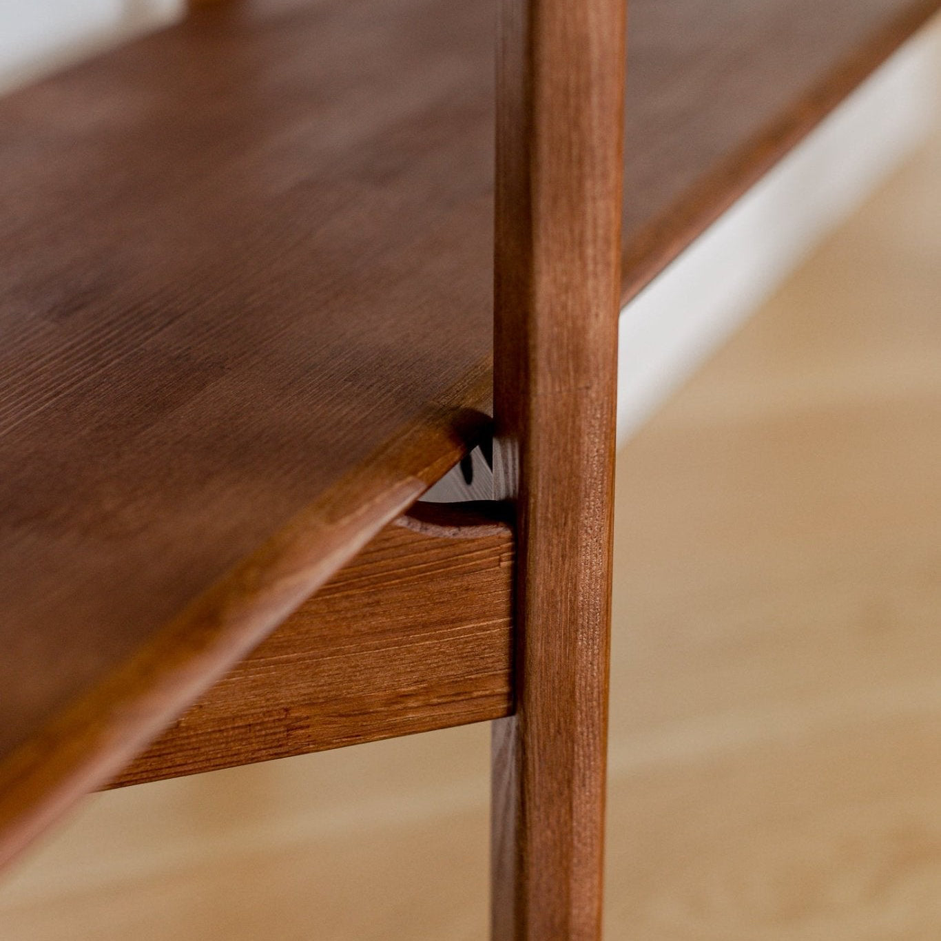 Mid Century Modern Bookcase - Duck Woodworks