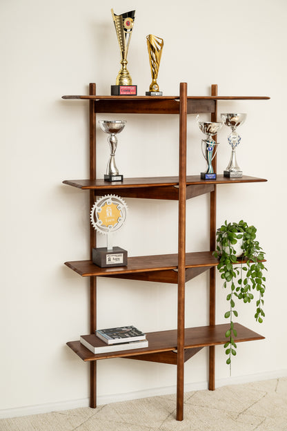 Bibliothèque moderne du milieu du siècle