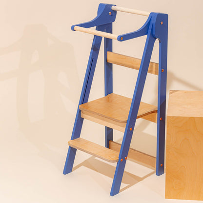 Folding Kitchen Tower - Duck Woodworks