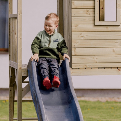 XL Duck House With A Slide - Duck Woodworks