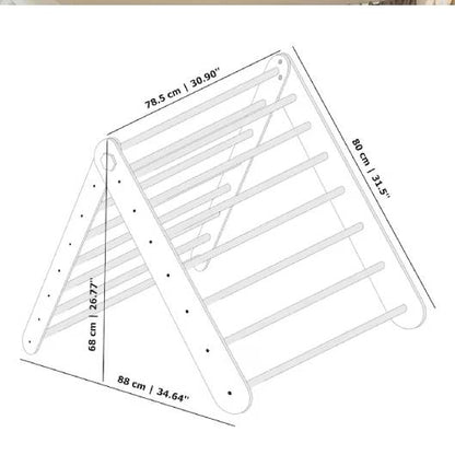 Climbing Triangle - Duck Woodworks