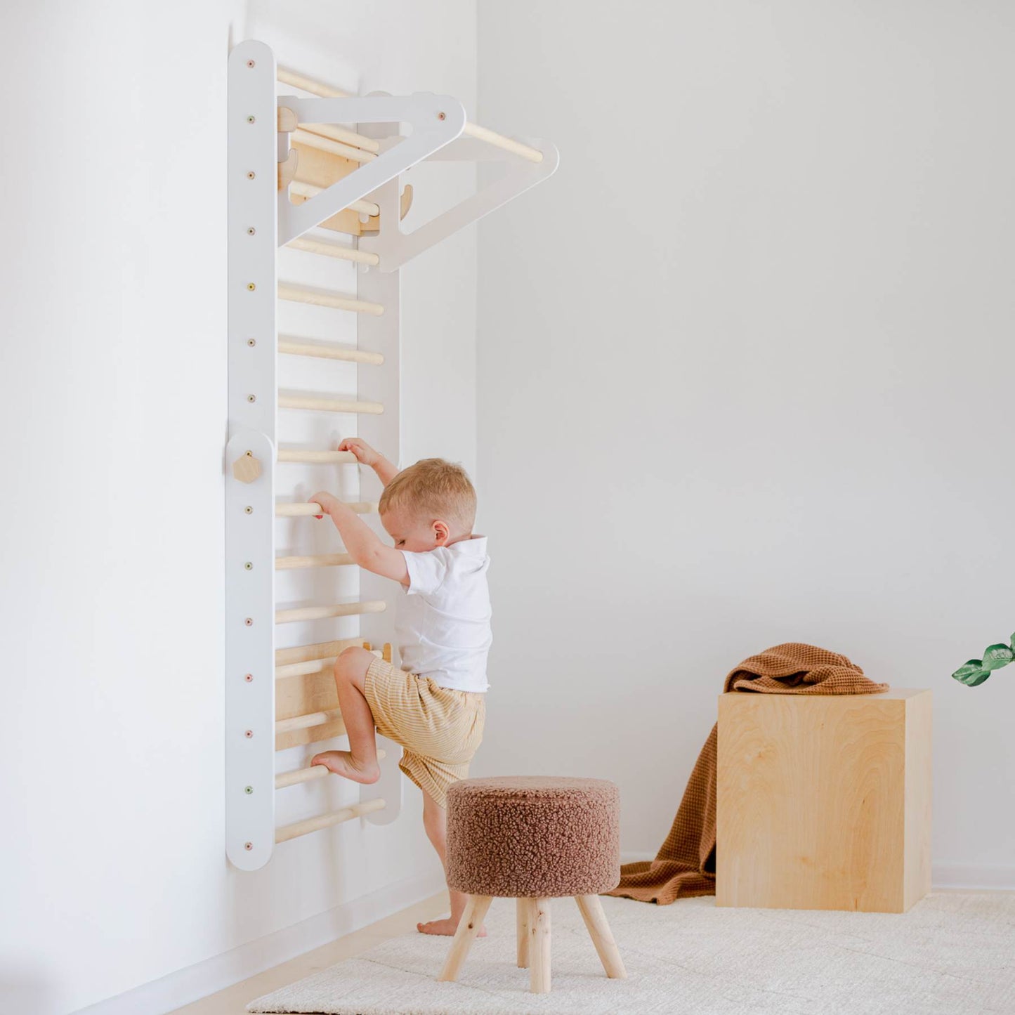 Climbing Triangle - Swedish Ladder set - Duck Woodworks