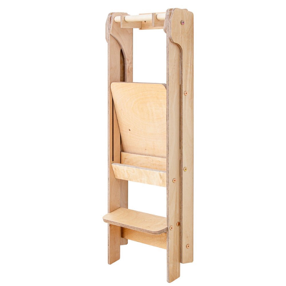 Folding Kitchen Tower - Duck Woodworks