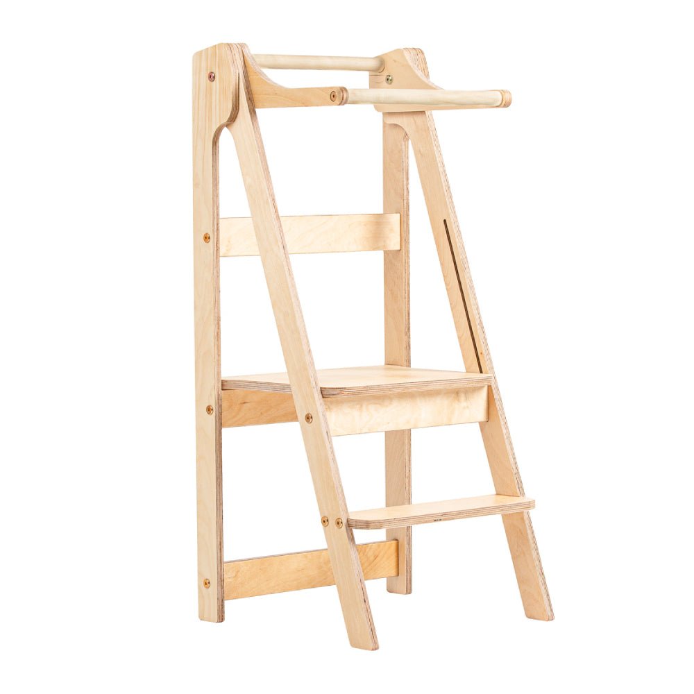 Folding Kitchen Tower - Duck Woodworks