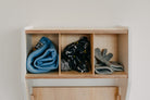 Children's Outwear Organizer – Sturdy Wood Frame Wardrobe - Duck Woodworks