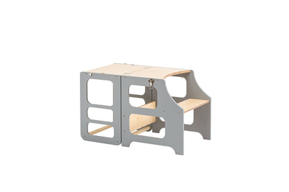 Foldable kitchen tower - Duck Woodworks