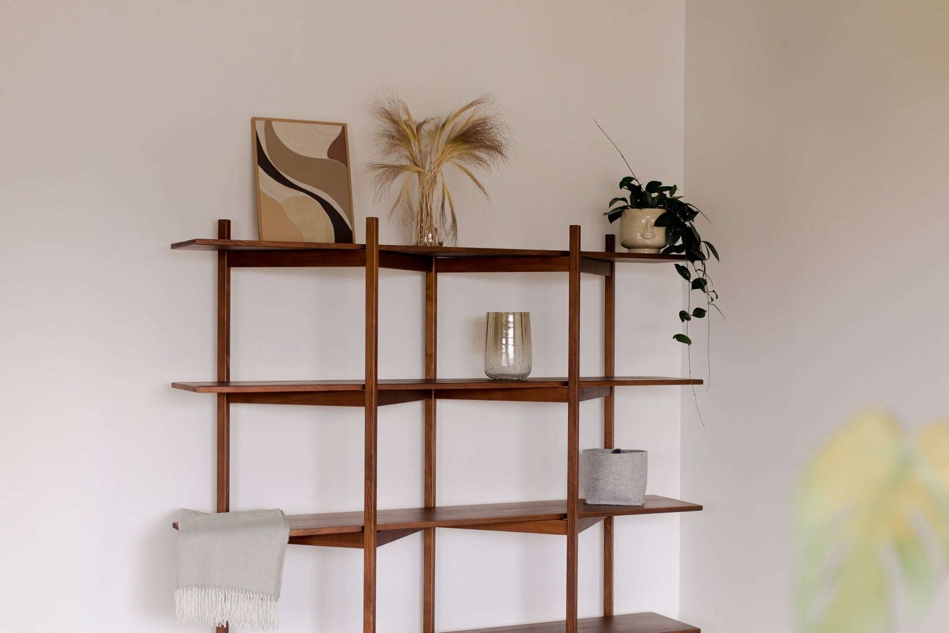 Mid Century Modern Bookcase | simple - Duck Woodworks