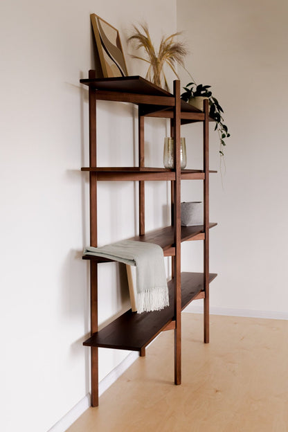 Mid Century Modern Bookcase | simple - Duck Woodworks