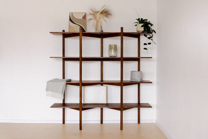 Mid Century Modern Bookcase | simple - Duck Woodworks