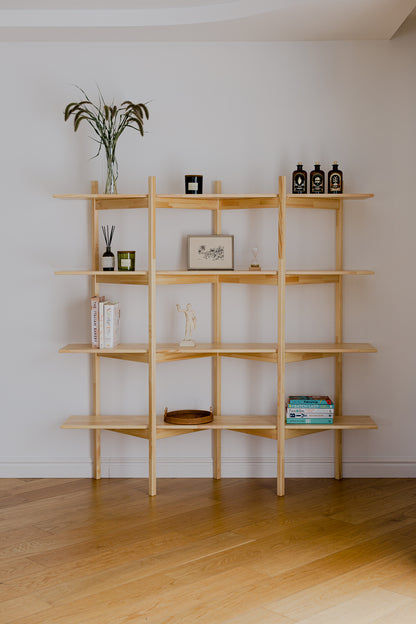 Bibliothèque moderne du milieu du siècle